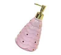 Distributeur de liquide en céramique rechargeable pour lotion gel douche bouteille de stockage en céramique distributeur de shampooing bouteille de voyage