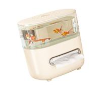 Distributeur de mouchoirs élégant pour Aquarium, modèle 2 en 1, doté d ' Un Trou de Drainage pour Une Utilisation de libération de Maintenance, idéal comme décoration de Salon et de Bureau
