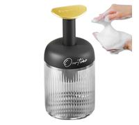 Distributeur de mousse nettoyante pour bouteille de mousse Distributeur | Bouteille en mousse rechargeable pour salle de bain - Noir