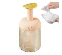 Distributeur de mousse nettoyante pour les mains | Bouteille en mousse transparente pour salle de bain - Rose