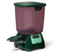 Distributeur de nourriture pour bassin - Distributeur automatique pour poissons - 6 portions - Écran LCD - Résistant aux intempéries