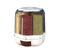 Distributeur De Nourriture Sche Rotatif Conteneur De Stockage De Riz De Grande Capacit Bote De Conteneur De Stockage XL