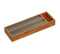 Distributeur de papier d'aluminium pour tiroir - Kesper - Bambou FSC - Coupe-film - Organisateur pratique