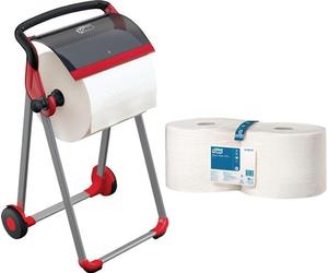 Distributeur de papier H1006xL646xP530ca.mm Support plastique/métal Set TORK