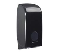 Distributeur de Papier Toilette plié Aquarius 7172-1 x Distributeur Noir de Papier Toilette Feuille à Feuille