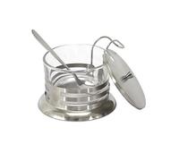 Distributeur de parmesan 20 n verre et inox avec sa cuillère - -