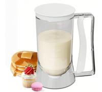 Distributeur de pâte à crêpes avec poignée, Distributeur de pâte à crêpes, Distributeur de pâte à crêpes, Distributeur de pâte à crêpes, Plateau de cuisson de crêpes Mélangeur distributeur, Parfait po