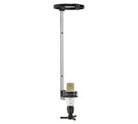 Distributeur de portions - 2,0 vec support mural, pour bouteilles de 3,0 litres - Plastique, couleur noire