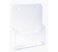 Distributeur de prospectus 1 compartiment A5 - Cristal