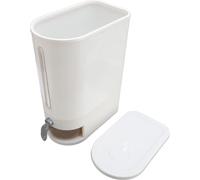 Distributeur de riz avec gobelet 10KG PP Sealed Dry Food Storage Grain Container Bin for Pantry Kitchen Organization 17.5x39.5cm/6.9x15.6in