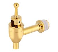 Distributeur de robinet de cuivre robinet Distributeur d'eau de remplacement robinet pour tonneau à bière Vin Boisson Distributeur de boisson de remplacement Spigot Golden(1.2cm)