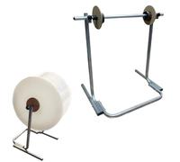 Distributeur de rouleau de film à bulles - Support vertical de protection contre les bulles, en acier, distributeur manuel de film mousse pour emballage, déménagement(100cm/39.37in)