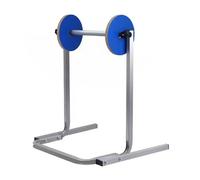 Distributeur de rouleau de film à bulles - Support vertical pour emballage, déménagement et protection lors de l'expédition, acier, bleu(100cm/39.37in)