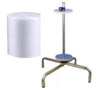 Distributeur de rouleau de papier bulle avec cutter, support en mousse robuste pour emballage, distributeur de film étirable pour déménagement et expédition
