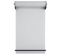 Distributeur de rouleau de papier mural avec cutter - Support de papier kraft robuste pour dessin, menus, emballage et travaux manuels