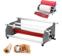 Distributeur de rouleau de papier nid d'abeille à double axe, serrage réglable, largeur maximale 55 cm, pour emballage d'œuvres d'art résistantes aux chocs