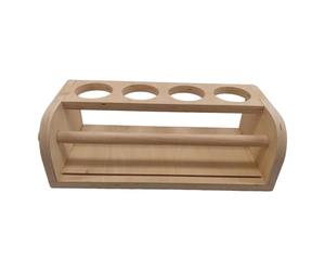 Distributeur De Rouleau Papier Table - Porte-Roulleau Bois Naturel | Stylo Kit | Chevalet Artiste Avec Dessin, Distribution Uniforme, Réutilisable Durable, Cuisine, Bureau, Maison, Studio Cré