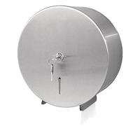 Distributeur de rouleaux de papier jumbo, finition satinée, dimensions : 268 x 260 x 125 mm