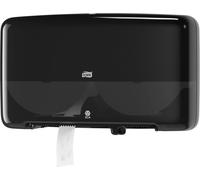 Distributeur de rouleaux doubles elevation Mini Jumbo rouleau (système T2) plastique noir paquet de 84 pièces