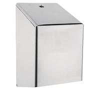 Distributeur de rouleaux RVS, dimensions 370x210x220 mm, couleur argent, verrouillable