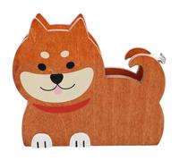 Distributeur de Ruban Adhésif Chien en Bois, Coupe Précis Bureau | Style Kawaii Décoratif, Format Compact, Métal et Bois, pour Diy, Garçon et Filles, École, Scrapbooking