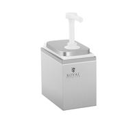 Distributeur de sauce - 1 pompe - 1 x 1 l | Royal Catering