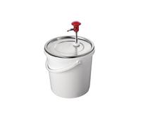 Schneider Distributeur de sauce à pompe 10 litres Inox