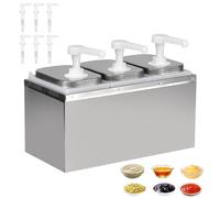 Distributeur de sauce de 6 litres pour une utilisation efficace