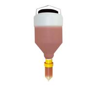 Distributeur de Sauce - Distributeur de Sauce Renversé - Récipient De Cuisine Étanche De 3.5L Pour Contrôle Des Portions Préparation De Repas Huile Mayonnaise Sirop Et Vinaigrette
