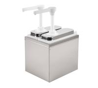 Distributeur de Sauce Professionnel Inox & Plastique - Usage Snack & Restauration