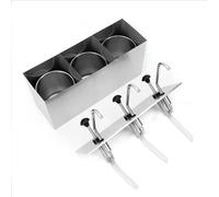 Distributeur de sauce - Pompe à sauce - Distributeur de sauces - Dosage de sauces liquides - 4 litres par unité