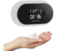Distributeur de savon automatique avec détecteur de mouvement, rechargeable par USB, pour la salle de bains et la cuisine