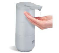 Distributeur de savon automatique SP1 avec capteur, sans contact, 250 ml, indice de protection IPX6, dosage automatique, distributeur de savon gris