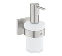 Distributeur de savon avec support GROHE Start Cube supersteel