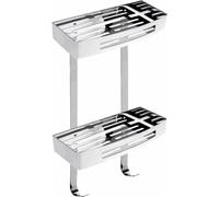 Distributeur de savon Bemeta CYTRO double acier inoxydable brillant