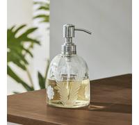 Distributeur de savon Crystal transparent/argenté H/Ø env. 17/9 cm
