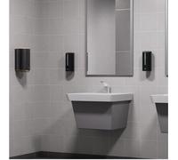 Distributeur de savon - Distributeur de savon intelligent - Pompe à savon - Distributeur de savon rechargeable - Montage mural - Automatique - Imperméable à l'eau