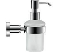 Duravit Distributeur de savon D-Code 0099161000 chromé verre blanc mat 6,9x14,5 cm