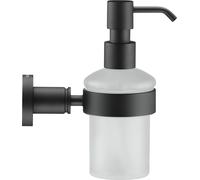 Distributeur de savon Duravit D-Code, suspendu, 0099164600, Couleur: Noir Mat