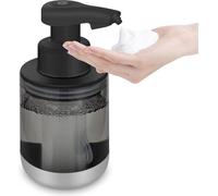 Distributeur de savon électrique de 320 ml avec capteur de mouvement infrarouge - Recharge de type C, étanche IPX5, pour la cuisine, la salle de bains et l'hôtel