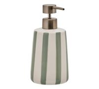 Distributeur de Savon en Céramique Strio 17cm Vert Céladon