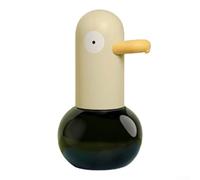 Distributeur de savon en mousse sans contact rechargeable automatique Ipx4 étanche pour salle de bain ou cuisine Bleu (jaune) 400 ml