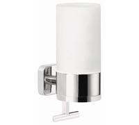 Distributeur de savon en verre dépoli et chrome (40440-00000-00)
