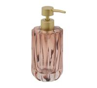 Distributeur de Savon en Verre Floréa 18cm Ambre