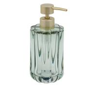 Distributeur de Savon en Verre Floréa 18cm Vert