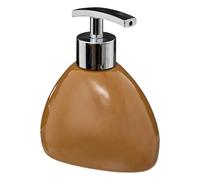 Distributeur de Savon Galet 12cm Marron Tabac
