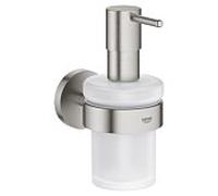 Distributeur de savon Grohe Start avec support 41195DC0 Supersteel