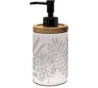 Distributeur de Savon Imprimé Amber 17cm Gris