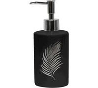 Distributeur de Savon Imprimé Orbella 17cm Noir & Argent