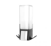 distributeur de savon intelligent 12 x 20,6 cm transparent/noir